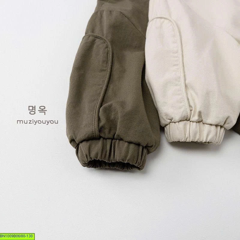 ÁO KHOÁC GIÓ HÀN QUỐC LINE MŨ