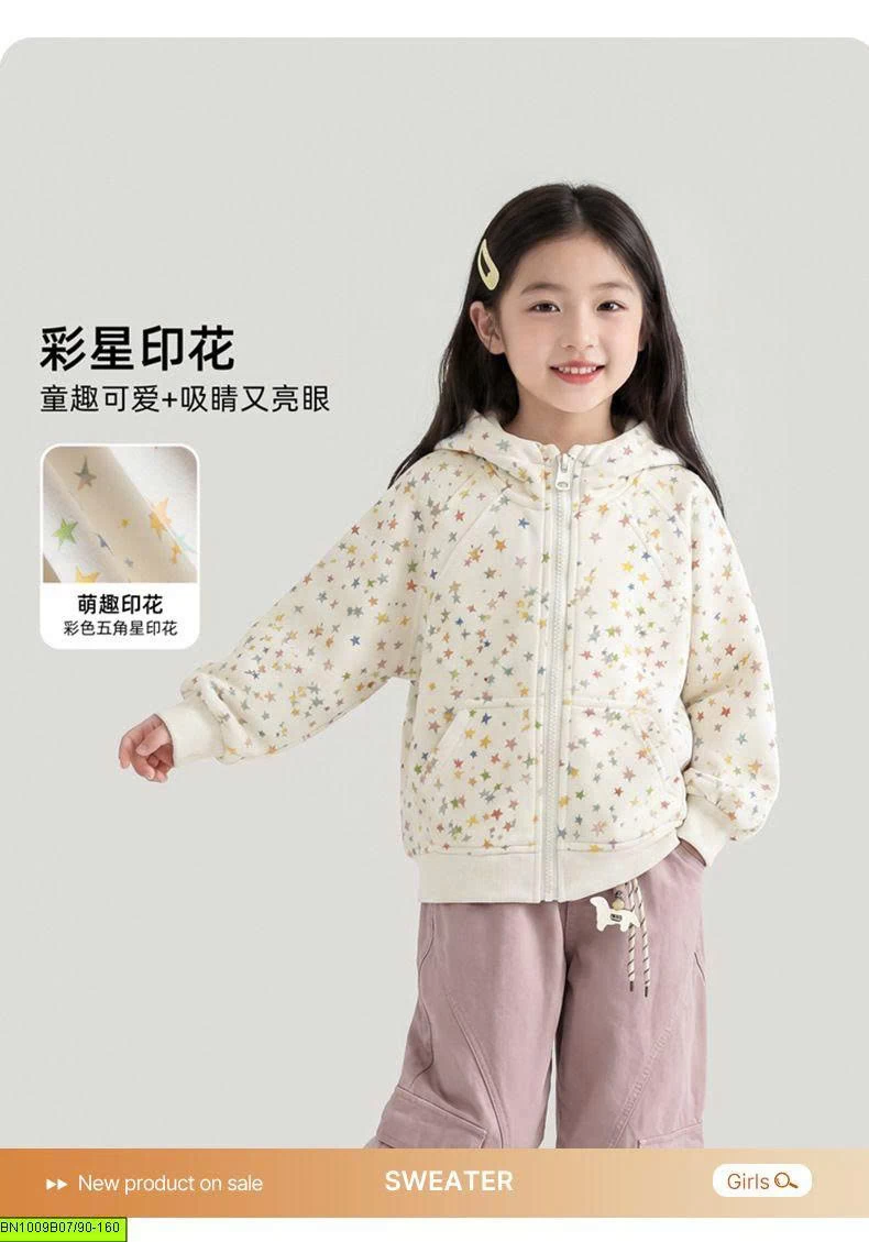 ÁO NỈ NGÔI SAO SẮC MÀU