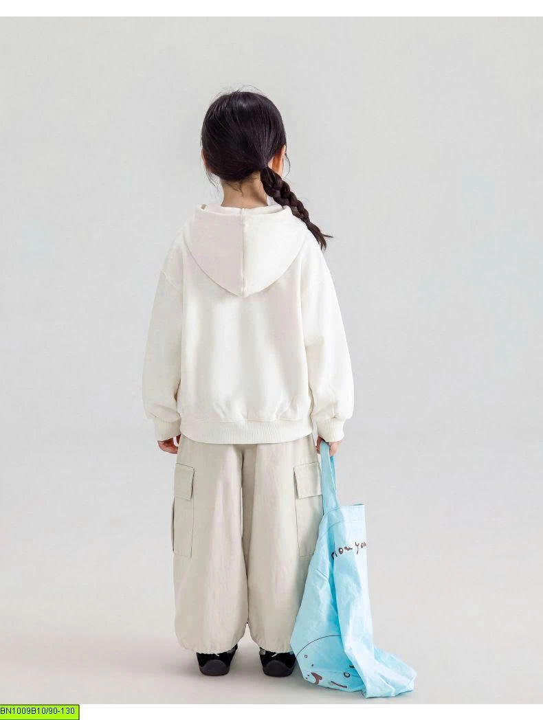 ÁO HOODIE BÉ GÁI IN CHỮ
