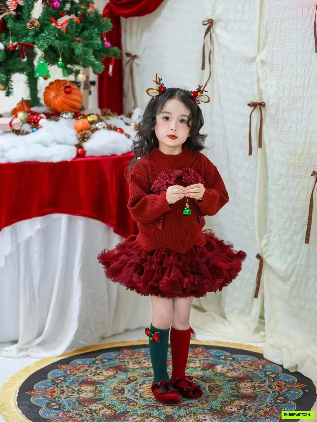 CHÂN VÁY TUTU BỒNG GẮN NƠ