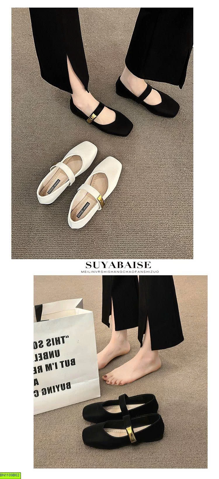 GIÀY BỆT MARY JANE NỮ