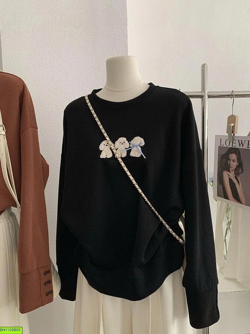 ÁO NỈ 3 CHÚ CÚN