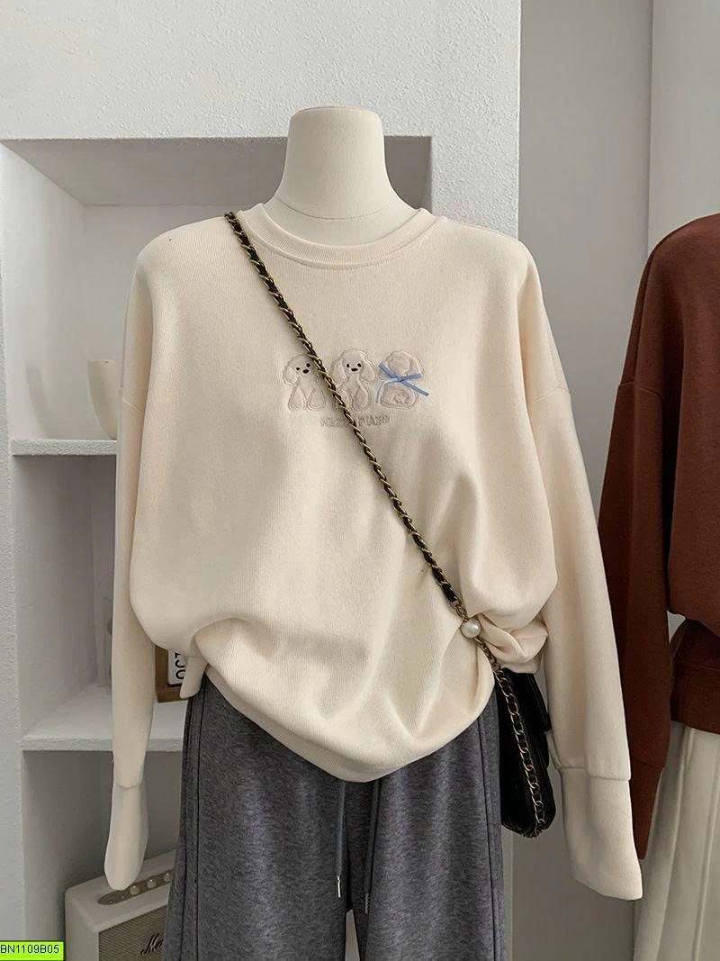 ÁO NỈ 3 CHÚ CÚN