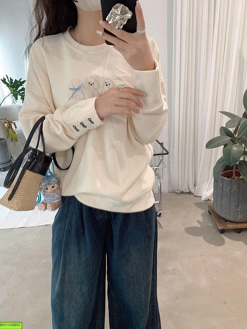 ÁO NỈ 3 CHÚ CÚN