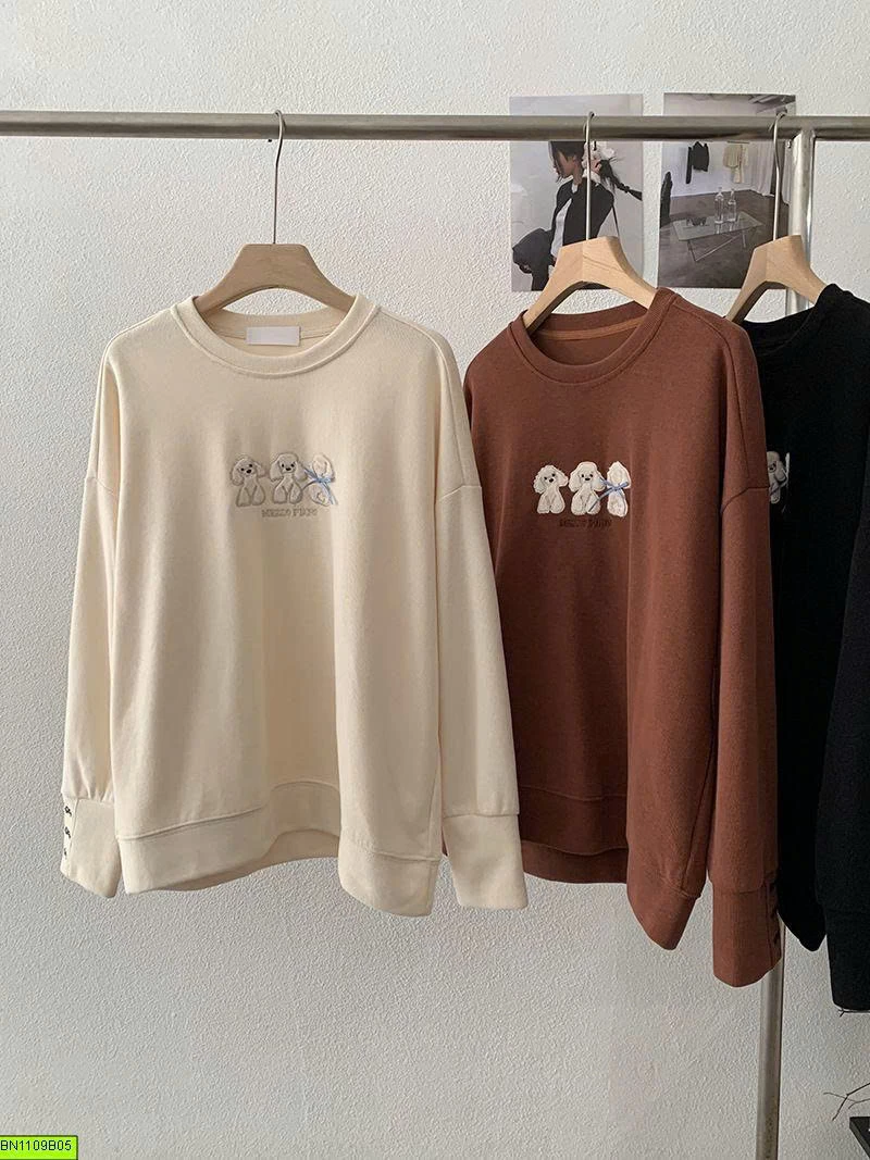 ÁO NỈ 3 CHÚ CÚN