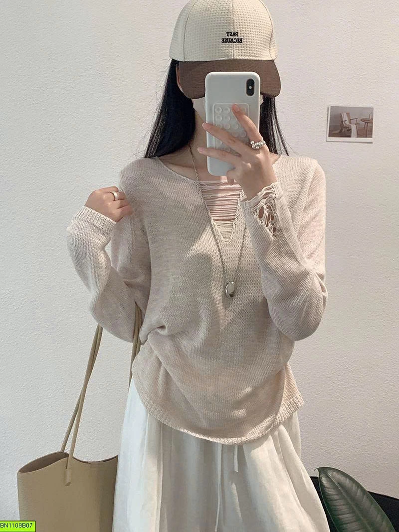 ÁO LEN LƯỚI NỮ