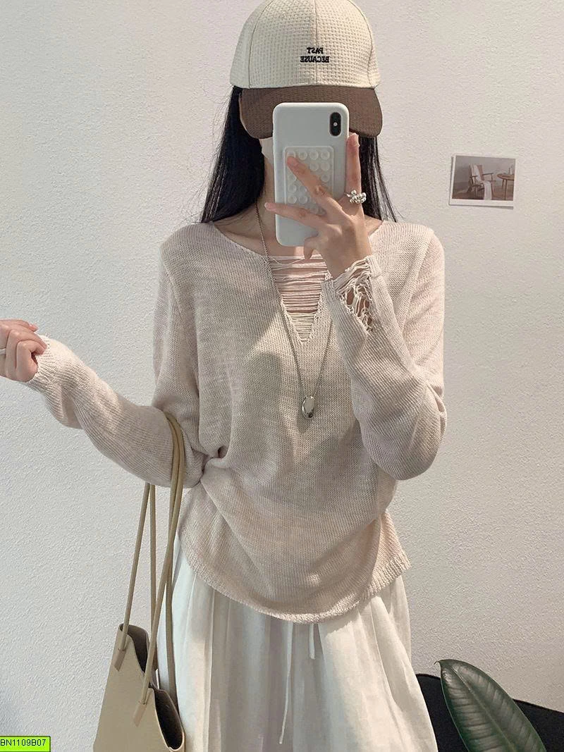 ÁO LEN LƯỚI NỮ
