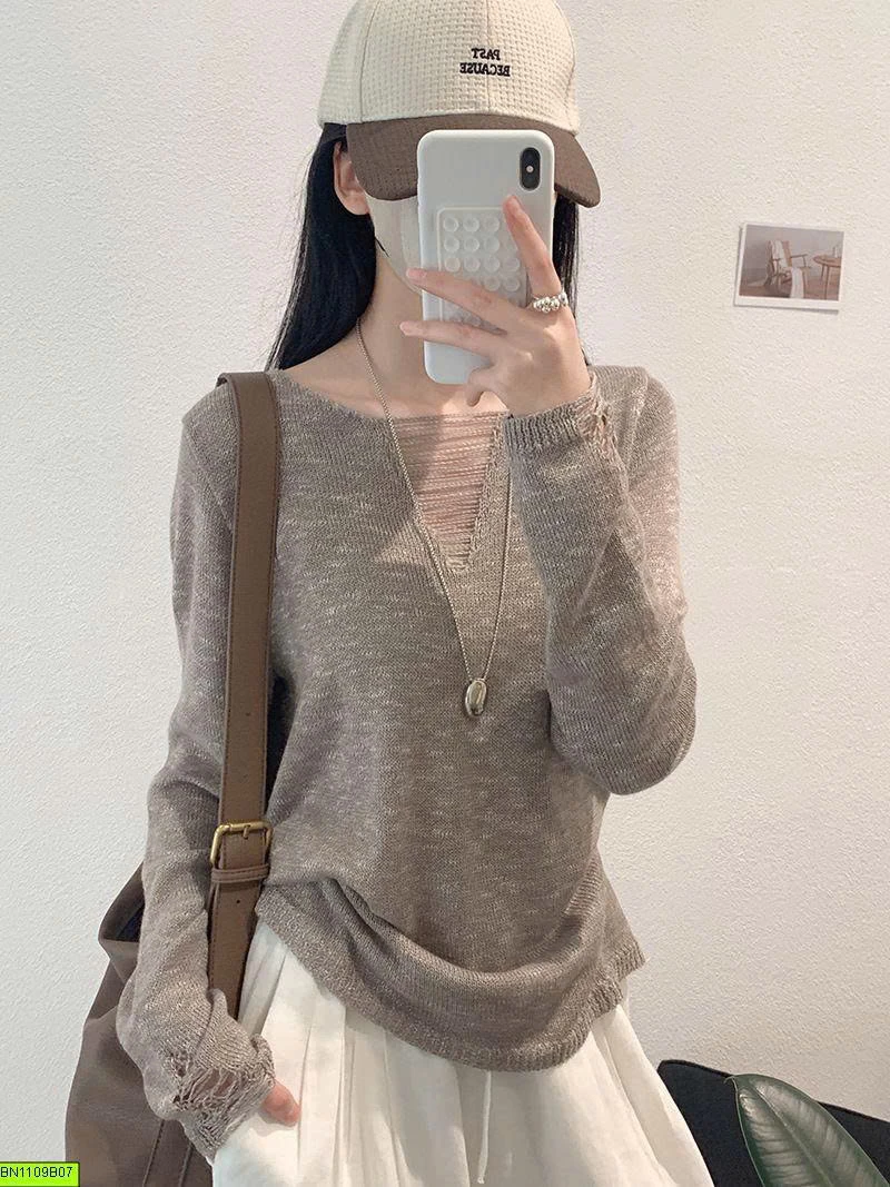 ÁO LEN LƯỚI NỮ