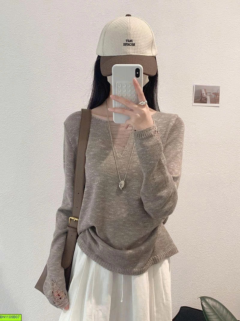 ÁO LEN LƯỚI NỮ