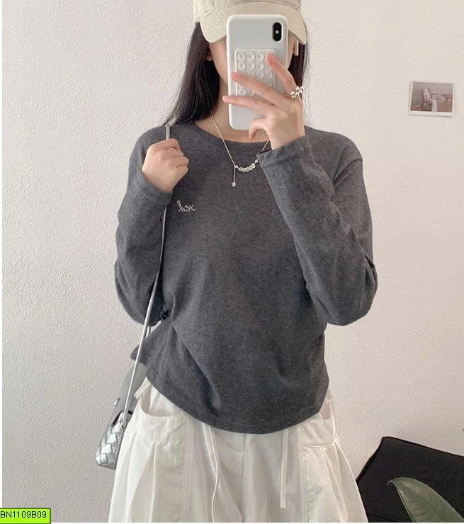 ÁO THUN MỎNG DÀI TAY NỮ