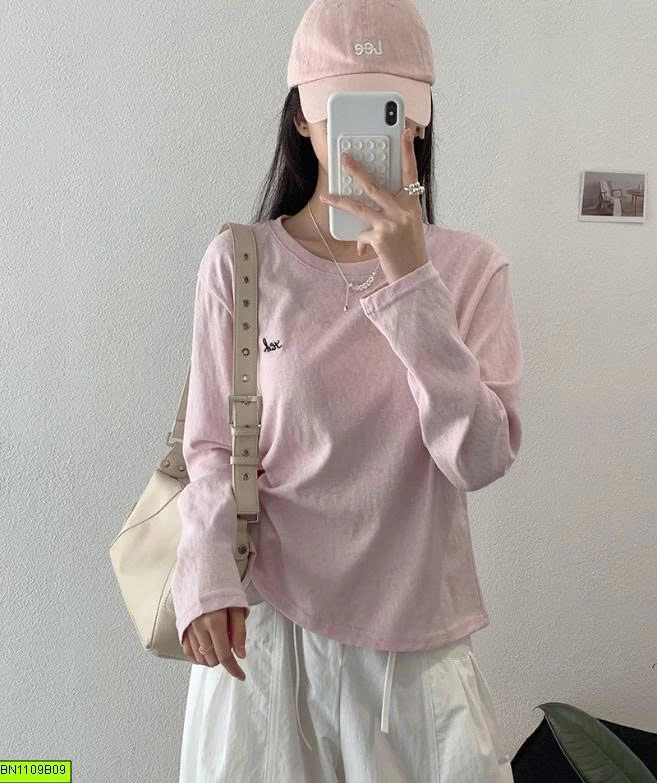 ÁO THUN MỎNG DÀI TAY NỮ