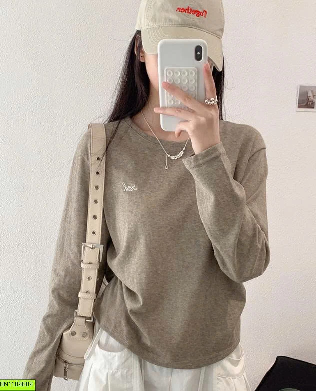 ÁO THUN MỎNG DÀI TAY NỮ