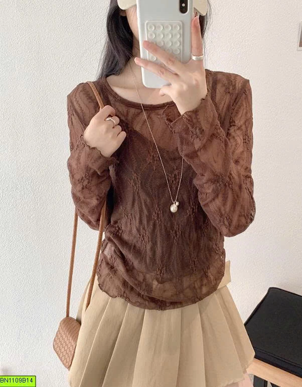 ÁO REN LƯỚI NỮ QUYẾN RŨ