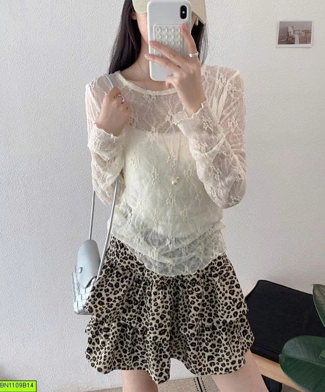 ÁO REN LƯỚI NỮ QUYẾN RŨ