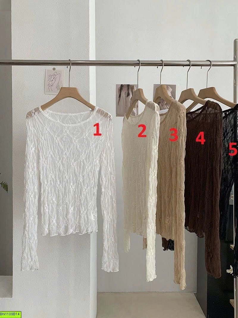 ÁO REN LƯỚI NỮ QUYẾN RŨ