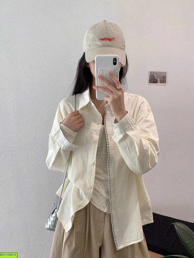 ÁO SƠ MI PHỐI VIỀN CARO