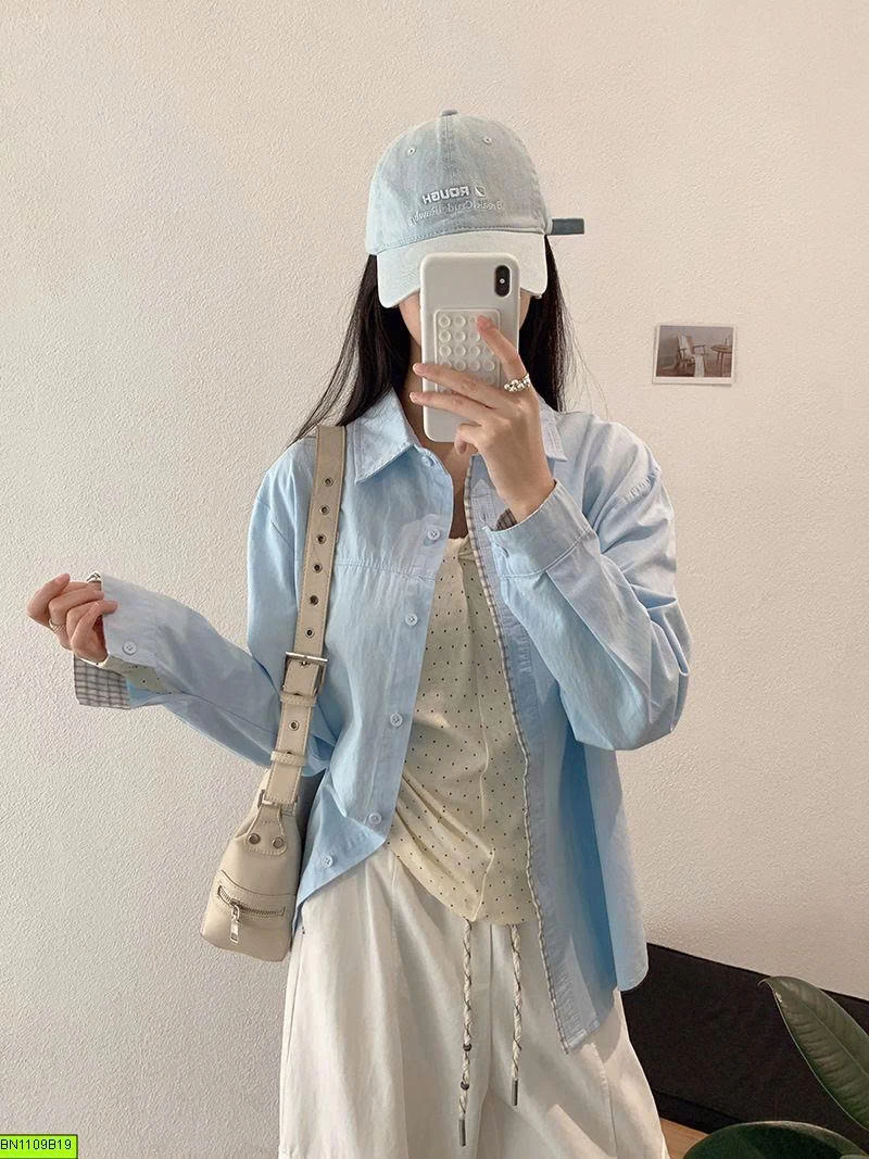 ÁO SƠ MI PHỐI VIỀN CARO