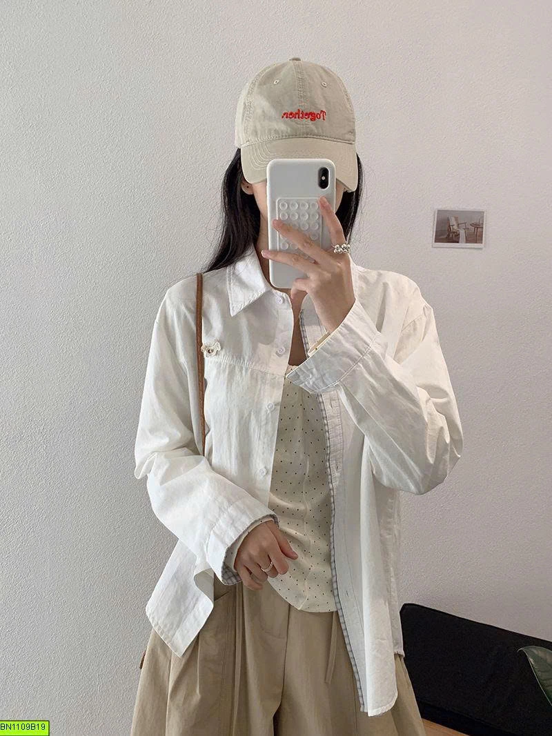 ÁO SƠ MI PHỐI VIỀN CARO
