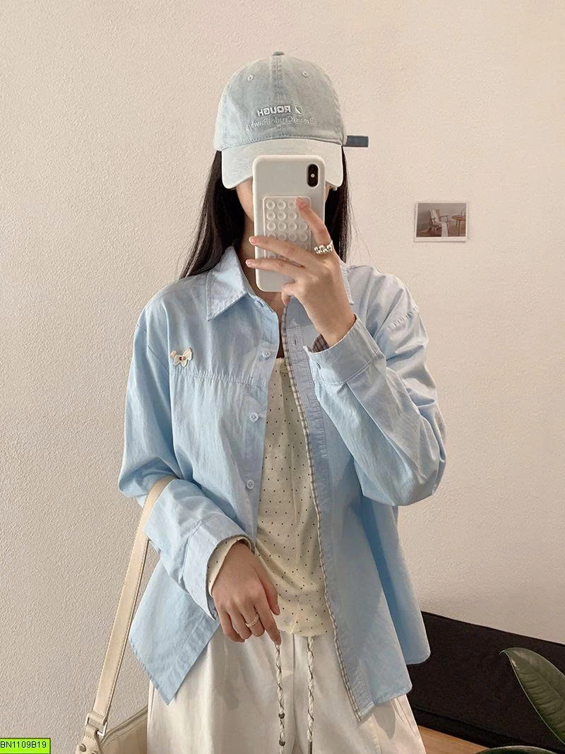 ÁO SƠ MI PHỐI VIỀN CARO