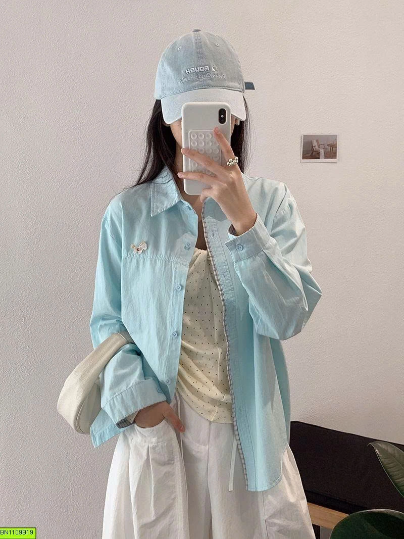 ÁO SƠ MI PHỐI VIỀN CARO