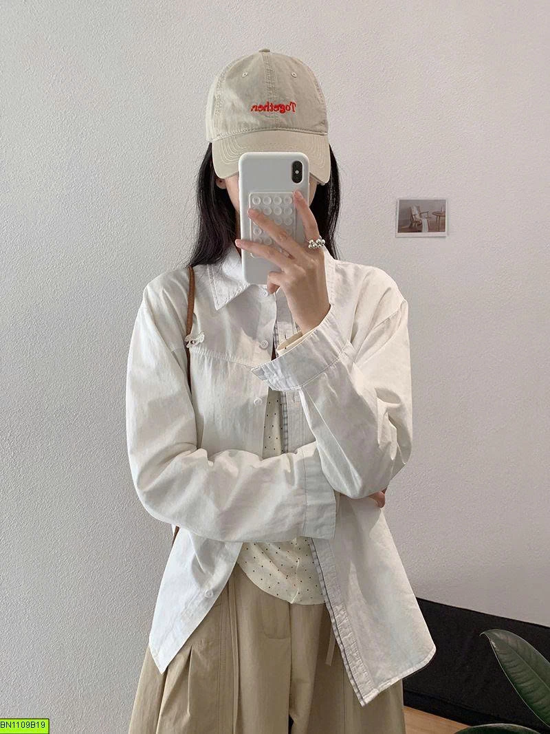 ÁO SƠ MI PHỐI VIỀN CARO