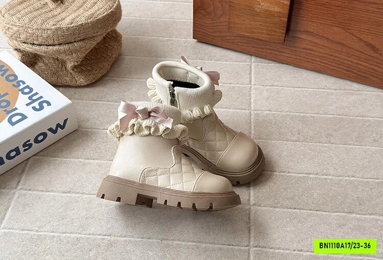 BOOT TRẦN TRÁM CỔ LEN LÓT LÔNG