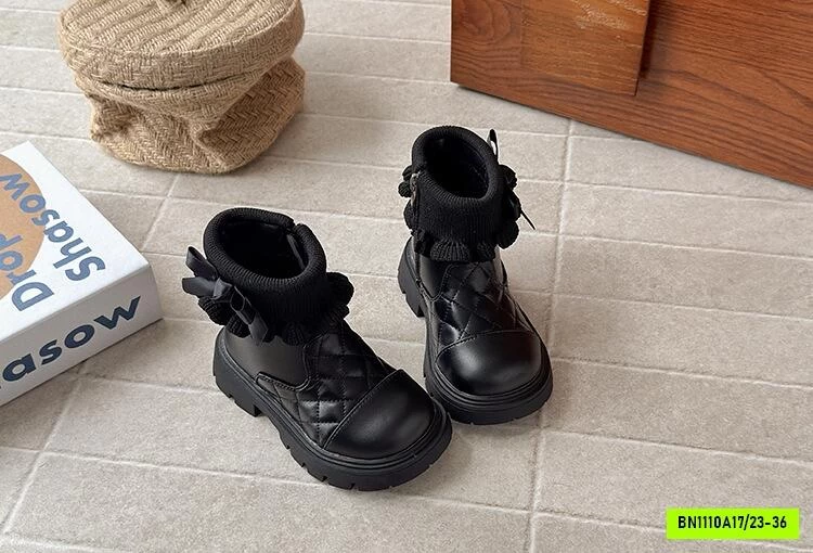 BOOT TRẦN TRÁM CỔ LEN LÓT LÔNG