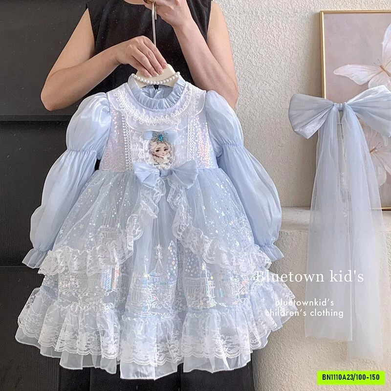 ĐẦM CÔNG CHÚA ELSA DÀI TAY