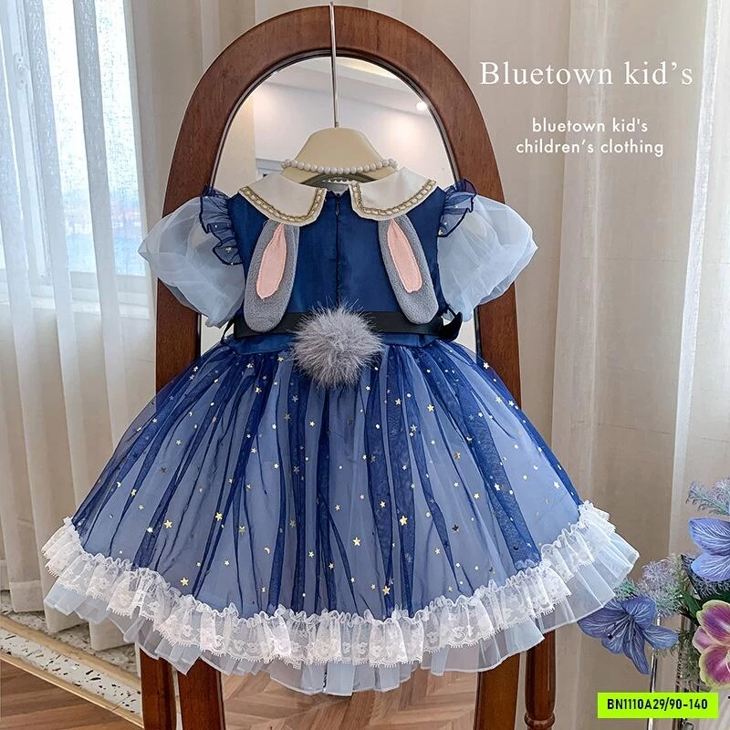 ĐẦM LOLITA THỎ XANH BLUETOWN