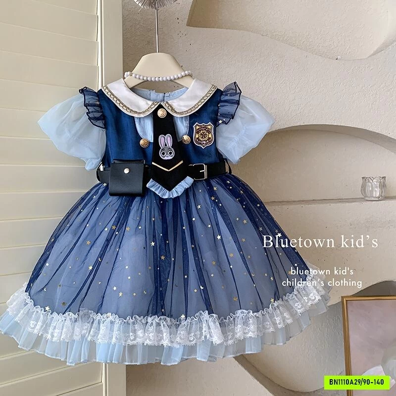 ĐẦM LOLITA THỎ XANH BLUETOWN