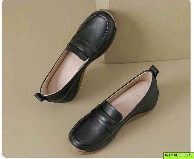 GIÀY LOAFER NỮ ĐẾ CAO