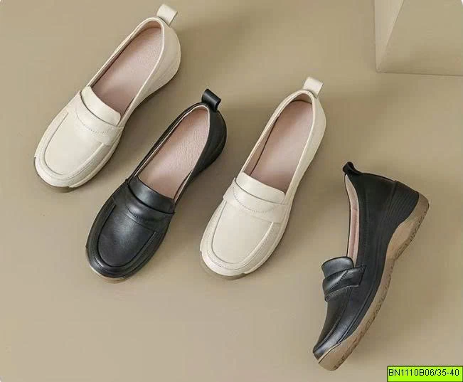 GIÀY LOAFER NỮ ĐẾ CAO