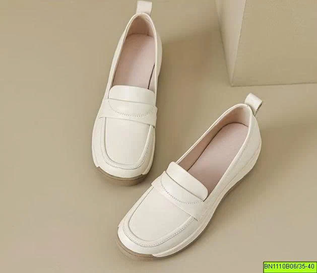GIÀY LOAFER NỮ ĐẾ CAO
