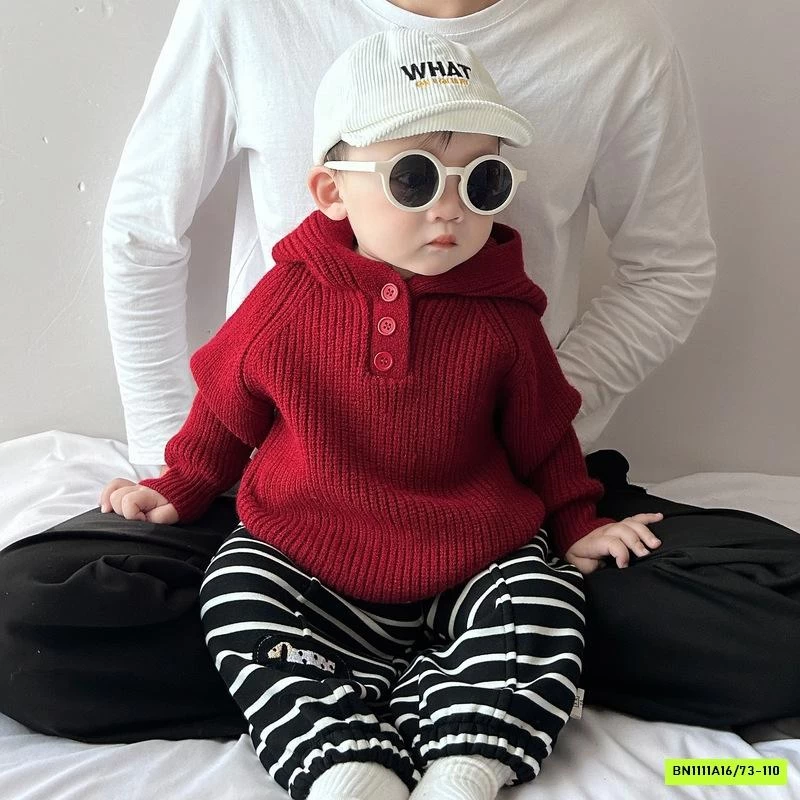 HOODIE LEN MIX QUẦN BOM KẺ