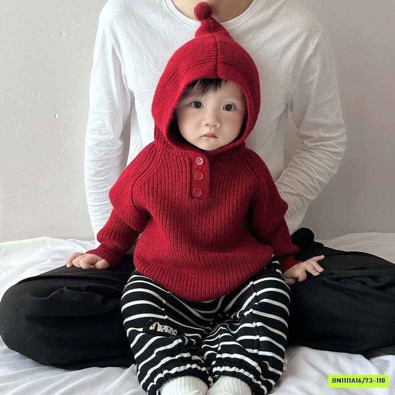 HOODIE LEN MIX QUẦN BOM KẺ