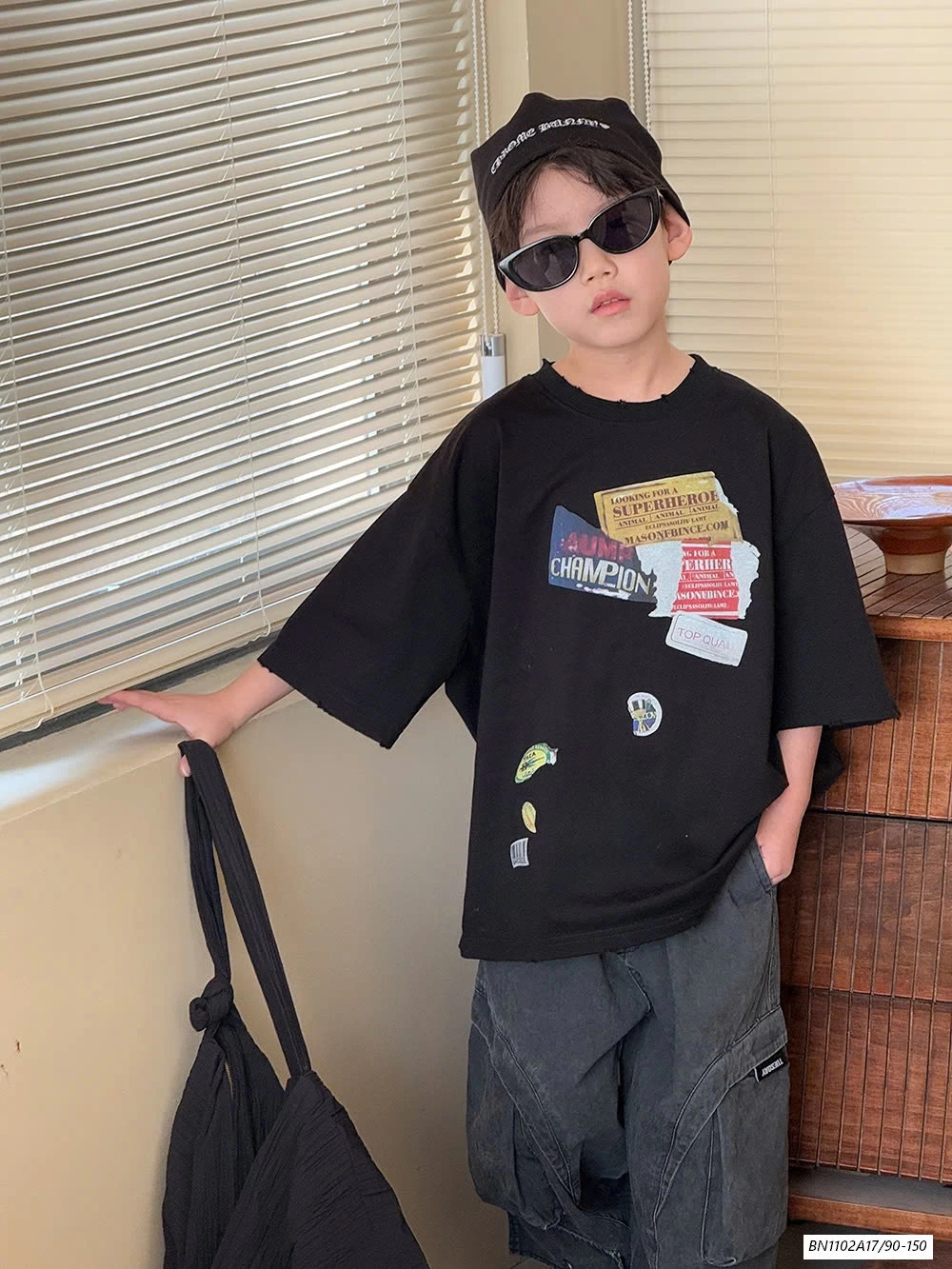 ÁO THUN IN HÌNH CỔ TRÒN