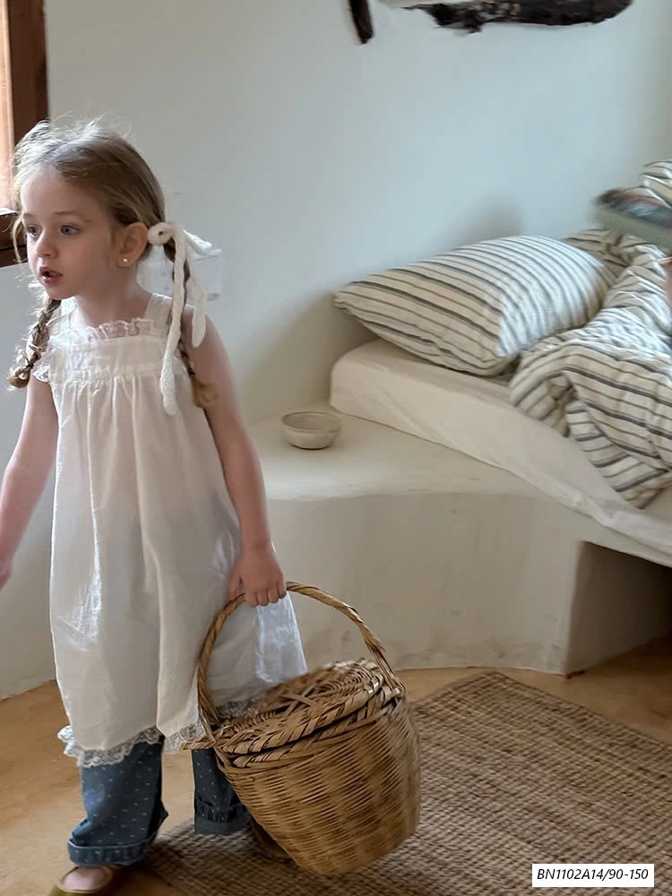 ĐẦM THÔ MỀM 2 DÂY TRẮNG