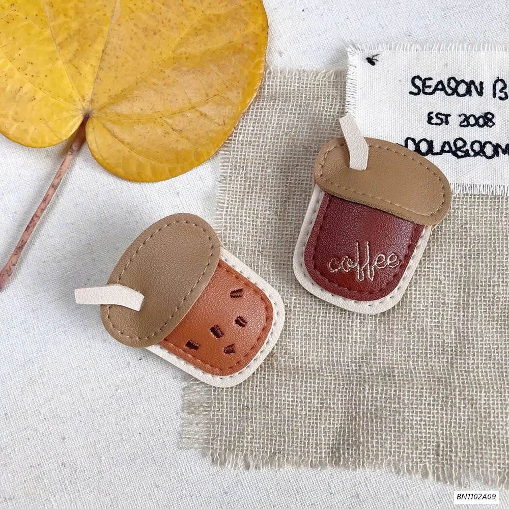 SÉT KẸP+CHUN BUỘC TÓC TRÀ SỮA