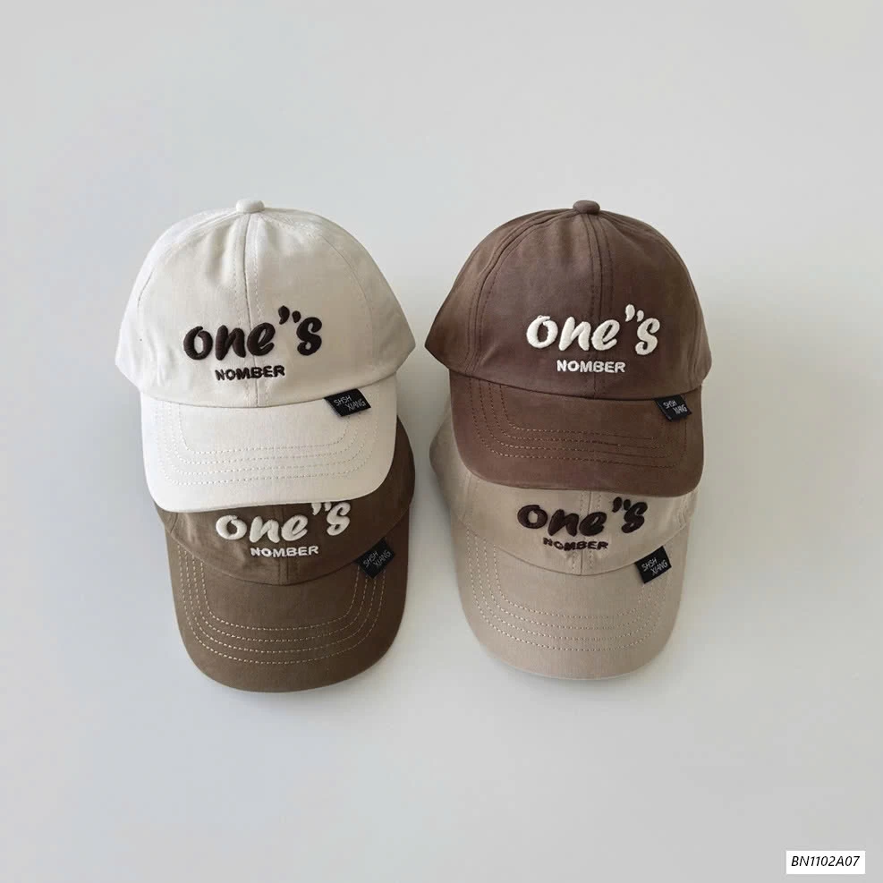 MŨ KẾT THÊU CHỮ ONES