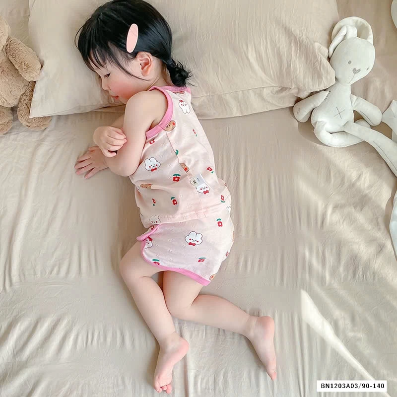 BỘ COTTON GIẤY 2 DÂY DỄ THƯƠNG