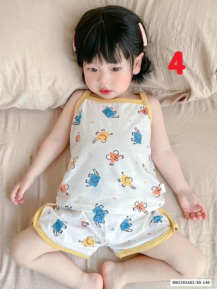 BỘ COTTON GIẤY 2 DÂY DỄ THƯƠNG