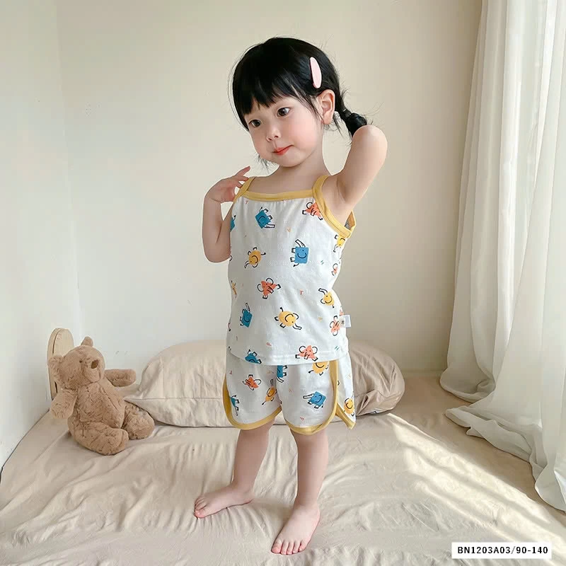 BỘ COTTON GIẤY 2 DÂY DỄ THƯƠNG