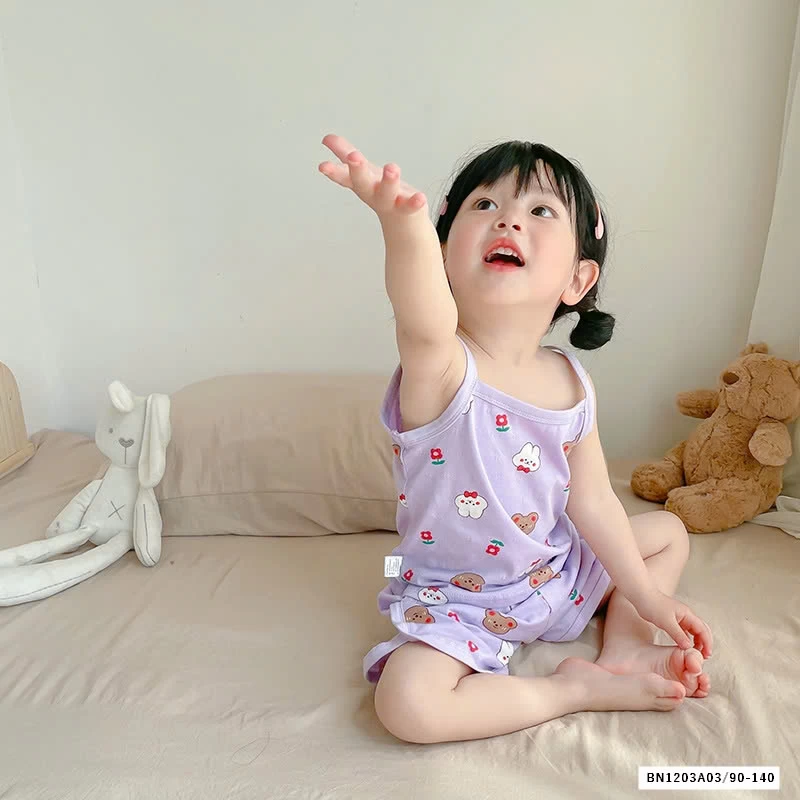 BỘ COTTON GIẤY 2 DÂY DỄ THƯƠNG