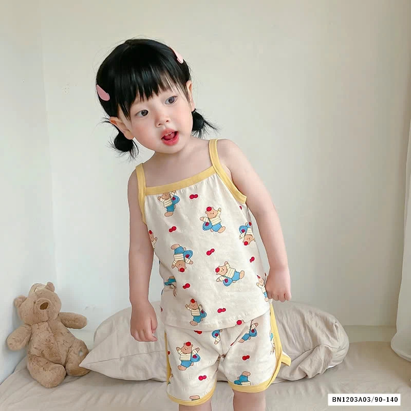 BỘ COTTON GIẤY 2 DÂY DỄ THƯƠNG