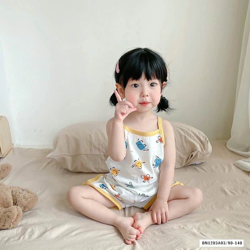 BỘ COTTON GIẤY 2 DÂY DỄ THƯƠNG