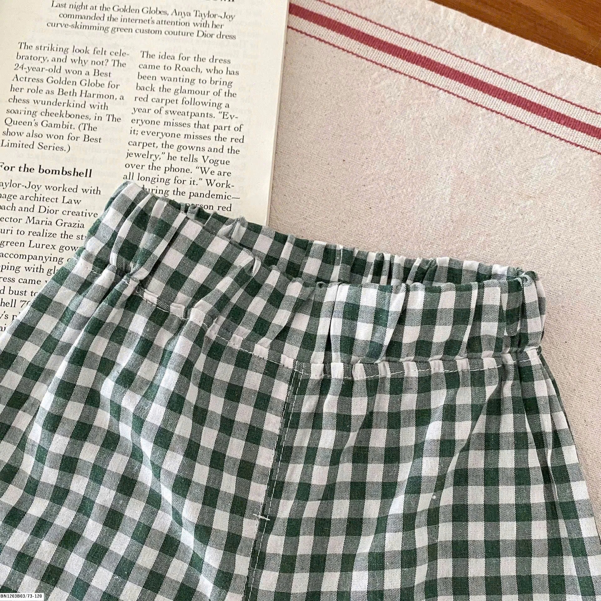 BỘ COTTON HOA QUẢ NHỈ