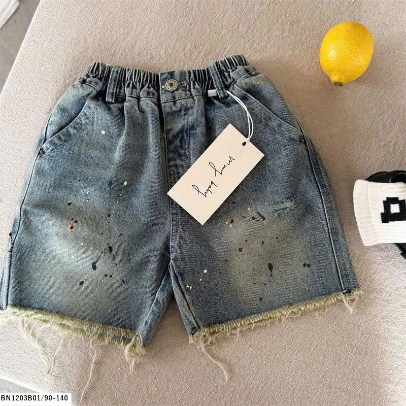 QUẦN SHORT TUA GẤU VẢY SƠN