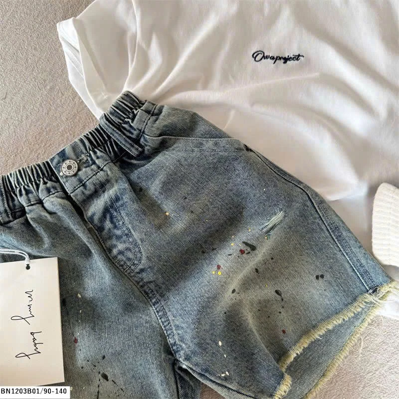 QUẦN SHORT TUA GẤU VẢY SƠN