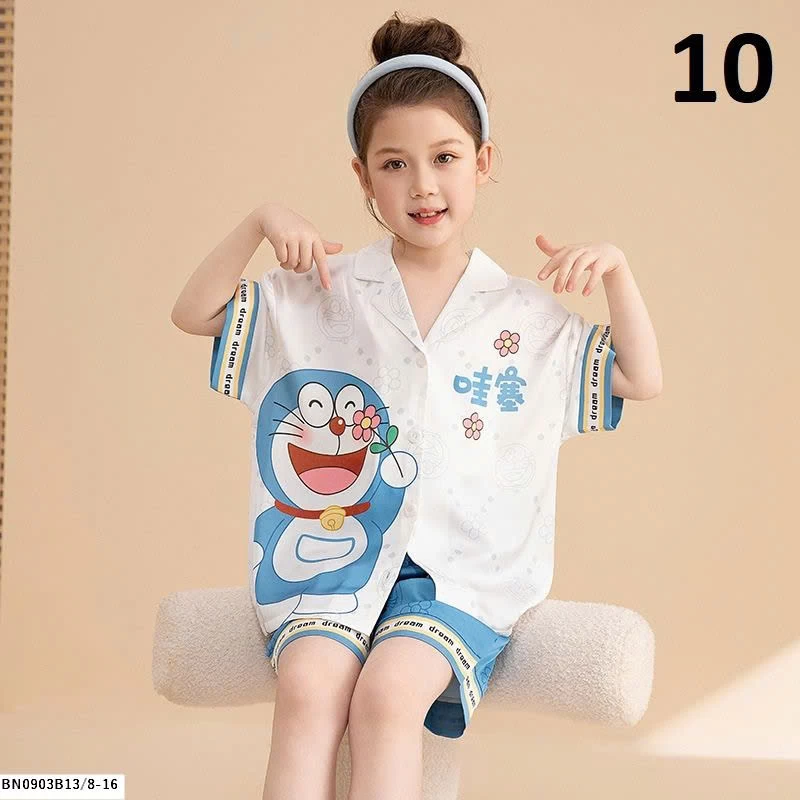 BỘ PIJAMA CHO BÉ GÁI SZ ĐẠI