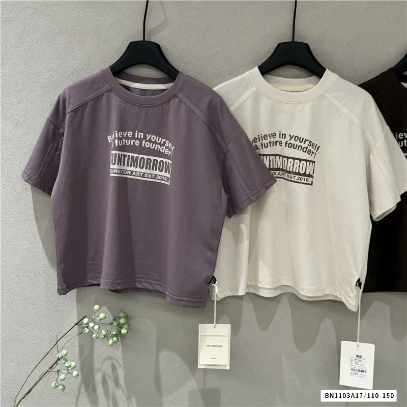 ÁO THUN CỔ TRÒN IN CHỮ SZ ĐẠI